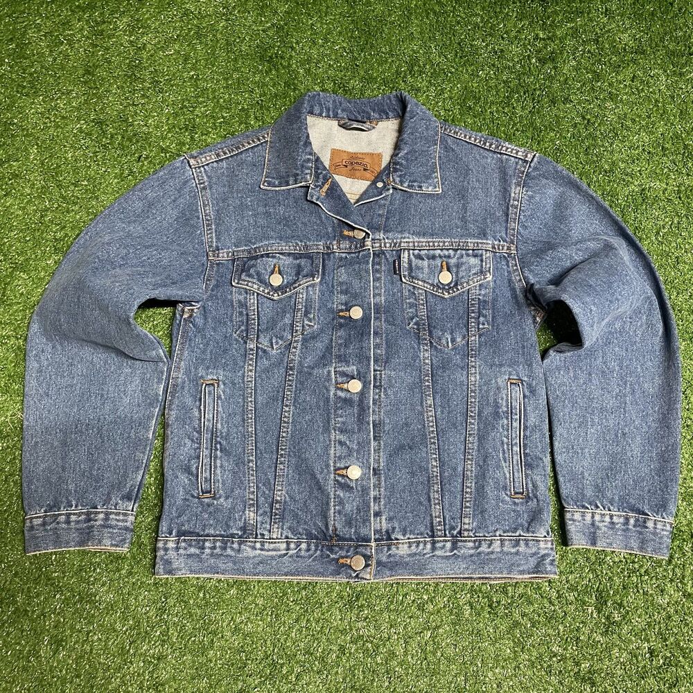 Capezio Jean Jacket Women’s Small Button Up Denim Western Dancewear